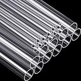 PVC Rohr & Acrylglas Rohr Set - Transparente Kunststoffrohre für Werbung, Medizinische Beleuchtung & DIY-Projekte