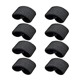 DONGKER Elastische Gürtelschlaufe, 8 Stück Gürtelhalter für Dienstgürtel, Taktische Gürtelschlaufen Halter Band für 1,5' Breite Gürtel/Riemen