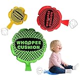 NieYat 3 Stück Furzkissen, Pupskissen Furzkissen Kinder, Groß Laut Selbstaufblasend, Ideal für Geburtstagsfeiern Halloween und Aprilscherz, 9 cm 16 cm 20 cm (Farbe Zufällig)