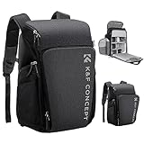 K&F Concept Kamerarucksack, Fotorucksack für Fotografen, Kamerarucksack mit 16Zoll-Laptopfach, kompatibel für Canon/Nikon/Sony/DJI Mavic Drone (Alpha Rucksack 25L)…