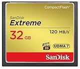 SanDisk Extreme CompactFlash Speicherkarte 32 GB (Für...