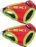 LEKI Ski Alpin Schlaufe »Shark Frame Strap« Rot Neongelb Gr.XS (1 Paar)