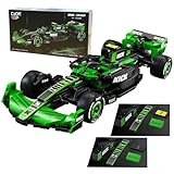 JAMARA 402861 CADA Kick Sauber F1® Team C44-2024 1:24 Bricks, Spielzeugauto, Sport Rennwagen für Kinder ab 8 Jahre, Set aus Klemmbausteinen, Geschenkidee für Kids, Detailgetreu