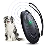 Bubbacare Anti Bell Gerät Hunde, 16.4 Fuß Lange Reichweite Antibell Ultraschall Gerät, Tragbare Wiederaufladbares Antibell für Hunde, Hundetraining und Verhaltenskorrektur