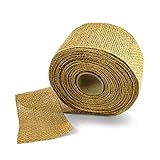 Effaband - Juteband als Baumschutz Breite 100mm / 25 m Jute Winterschutz für Pflanzen & Bäume Made in Germany/Kein Ausfransen - Jute Band mit geschlossener Kante zum Basteln oder für den Garteneinsatz