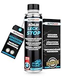 AUTOGAR® Kühler Leck Stop 250ml - Dichtet Mikrorisse & Haarrisse im Kühlsystem zuverlässig ab - Ohne Verstopfung - Für alle Kühlmittel G11, G12, G13 - Motorschutz vor Überhitzung