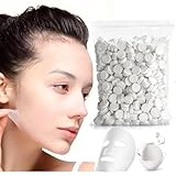 ZKSXOA 100 Stück Maske Hautpflege Mask Compress Gesichtsmaske Selber Machen Face Mask DIY Sheet Mask Compressed Face Einweg Gesichtsmasken Komprimierte Gesichtsmaske Tabletten Masken Beauty