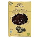 Olive's Earth Griechische Schwarze Kalamata-Oliven, 4er Pack x 200g, (Insgesamt: 800g)