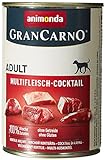 animonda Gran Carno adult Hundefutter, Nassfutter für erwachsene Hunde, Multifleisch-Cocktail, 6 x 400 g