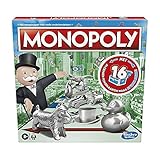 Monopoly Classic Brettspiel mit neuen General Fondkarten ab 8 Jahren Niederländische Fassung