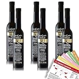 Nachtgold Beerenauslese, edelsüß, sortenreines Weinpaket + VINOX Winecards (6x0,375l)