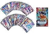 Dragon Ball Super - 30 Verschiedene Dragon Ball Super Karten + Booster - Englisch