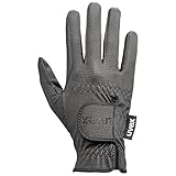 uvex Sportstyle - dehnbarer Reithandschuh für Damen und Herren - exzellenter Grip & strapazierfähig - touchscreenfähig - Black - 7