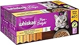 Whiskas 1+ Katzennassfutter Ragout Geflügel Auswahl in...