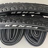 2 x Citybike Reifen 700 x 35C schwarz + 2 x Fahrradschlauch 28 Zoll