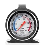Chef Aid Edelstahl Backofen-Thermometer – Kompatibel mit...