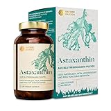 Astaxanthin 7,5mg pro Kapsel + 10mg natürliches Zink - Hochdosiertes Antioxidans für intensiven Zellschutz – 120 Kapseln hochdosiert – Vegan, Zertifiziert & nachhaltig im Glas