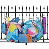 Aufbewahrungsnetz für aufblasbare Schwimmringe, schnell trocknendes Netz mit Gurten zur Reinigung am Pool, Strandnähe, für Aktivitäten im Freien.