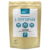 aminopure® | L-Tryptophan Pulver pur | per Fermentation aus Mais gewonnen | 100% vegan und ohne Zusätze | schadstoffgeprüft im Labor | 250 Gramm