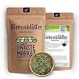 200 g Birkenblätter | getrocknet und geschnitten | Birkenblättertee | Tee | Birke | Naturrein von Taste Market