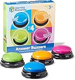 Learning Resources Original Antwort-Buzzer (4 Stück), 19.6 x 19.6 x 5.1 cm