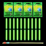 Knicklicht für Angelruten,Knicklichter Angeln,Fishing Glow Sticks,20pc 4,5 * 37mm Angeln LeuchtstäBe,Float Glow Stick Nachtfischen,Nachtfischen Fluoreszierendes Licht,Nachtlicht Knicklicht zum Angeln