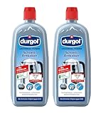 durgol Universal Schnell-Entkalker für Küchengeräte (2x750ml) - Entkalker für Wasserkocher, Wasserhahn, Töpfe, Spülkasten, Waschmaschinen, Dampfgarer etc. - Anti Kalklöser flüssig - Flüssigentkalker