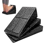 Riisoyu Wadendehner 3er Set, Waden-Strecker Einstellbar Mobilisationskeil Tragbarkeit Wadentrainer Fuß Waden Dehnung Training Slant Board für Fitnessstudio, Pilates oder Yoga, Ideale Trainingshilfe