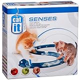 Catit Design Senses Spielschiene, Play Circuit, inklusive Ball, für Katzen, 1 Stück (1er Pack)