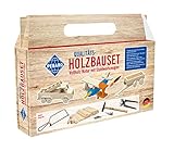 Pebaro 465 Holzbauset im Tragegriff-Karton, 21 Teile,...