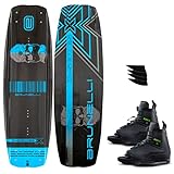 BRUNELLI Carbon Wakeboard Set 138 cm mit Jobe Maze Wakeboardbindung
