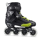 FILA SKATES 010618055 NRK Fun Inline Skate Unisex Black/Yellow/Magenta Größe 43