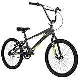 Huffy Enigma 20' BMX Bike, Aluminum Frame, Race Style, Matte Black