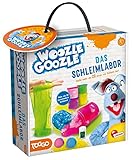 Lisciani - WOOZLE GOOZLE Das Schleimlabor - Wissenschaftliches Experimentierkit für Kinder ab 6 jahren - Lustiges Labor - Stelle 20 verschiedene Schleimarten her - Experimente für Kinder