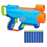 Nerf Elite Jr. Explorer Easy-Play Blaster, kann einfach geladen und abgefeuert Werden, 8 Nerf Elite Darts, ab 6 Jahren