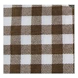 Hrlace Baumwollstoff 100 x 150cm Patchwork Stoffe Baumwolle Stoffpakete Basteln Patchworkstoff Meterware Baumwolltuch für DIY Handwerk Kleidung Vorhänge Bettwäsche Nähen Deko Brown