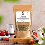 Taiga Naturkost Basisches Aktivpulver – Bio, roh, Premium-Qualität, mit gekeimter Leinsaat, Flohsamenschalen & Brennnesselpulver, 200g