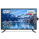 Cello C3220FDE 32' (80 cm Diagonale) HD Ready LED TV mit intergiertem DVD Player, Schwarz