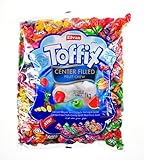 Elvan Toffix 800g Kaubonbons, Fruchtgummi, mit Füllung, versch. Geschmack