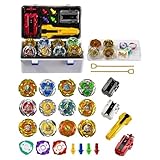 Wotean Battling Tops, 12 Kreisel, 3 Werfer, 1 Griff, 3...