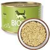BIOPUR Bio Premium Hundefutter Vegan, Kartoffel & Zucchini 12x400 g – Nassfutter in 100% Bio-Lebensmittelqualität für Hunde