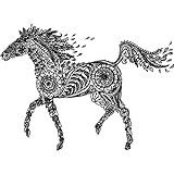 Azeeda A7 'Gemustertes Pferd' Stempel (Unmontiert) (RS00004526)