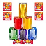 sefrado Bundle Untersetzer kompatibel mit 6er Cola Glas Set McDonalds 2025-20 Jahre Jubiläums Sammel Gläser