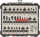 Bosch Professional 30tlg. Fräser Set Mixed (für Holz,...