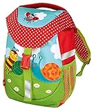 moses 16112 Krabbelkäfer Rucksack für Kinder | Kindergartentasche mit Brustgurt | Für Mädchen und Jungen Kinder-Rucksack, 30 cm, Bunt