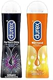 Durex Play Gleitgel Ausprobierpaket | Wärmend & Perfect Glide (2x 100ml)