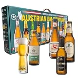 Kalea | Austrian Bierteam | einzigartige Geschenksidee mit 12 x 0,33l ausgewählte Österreichische Biere | im hochwertigen Geschenkskarton