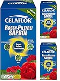 3 x 250 ml Celaflor Rosen-Pilzfrei Saprol gegen Echten Mehltau Sternrußtau Rost