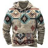 Pullover für Herren, Übergröße, mit Kordelzug, Herbst und Winter, warm, Vintage, bedruckt, lässig, langärmelig, Pullover, Tops, Kapuzen-Sweatshirt, bequeme Shirts, Tops, Streetwear, Sport, aktiv,