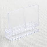 Aquarium-Deckelclip, Glasabdeckungsclip für randloses Aquarium, 6 mm, transparenter Acryl-Stützhalter für Fische, Acrylglas-Clip, Acryl-Deckelclip, Aquarium-Glasabdeckungsclip,